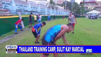 Thailand training camp, sulit kay Marcial