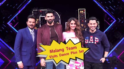Dance + 5 | Team Malang Visit On the set Of Dance Plus 5 For Malang Movie promotions