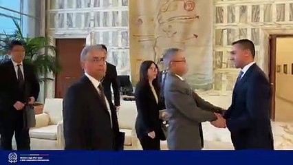 Incontro del Min. Di Maio con l-ambasciatore cinese (04.02.20)