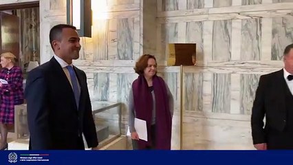 Incontro del Min. Di Maio con il Ministro dell-interno libico (04.02.20)