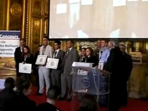 Un des Meilleurs Apprentis de France au Sénat