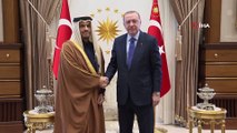Cumhurbaşkanı Erdoğan, Katar Başbakan Yardımcısı ve Dışişleri Bakanı Şeyh Muhammed Bin Abdurrahman Al Thani’yi kabul etti