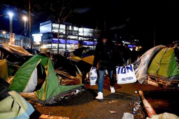 Le dernier campement de migrants du nord-est de Paris évacué ce matin