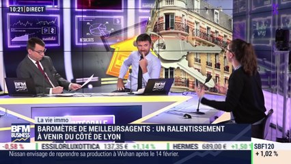 Marie Coeurderoy: Le baromètre de MeilleursAgents suggère un ralentissement à venir du côté de Lyon - 04/02