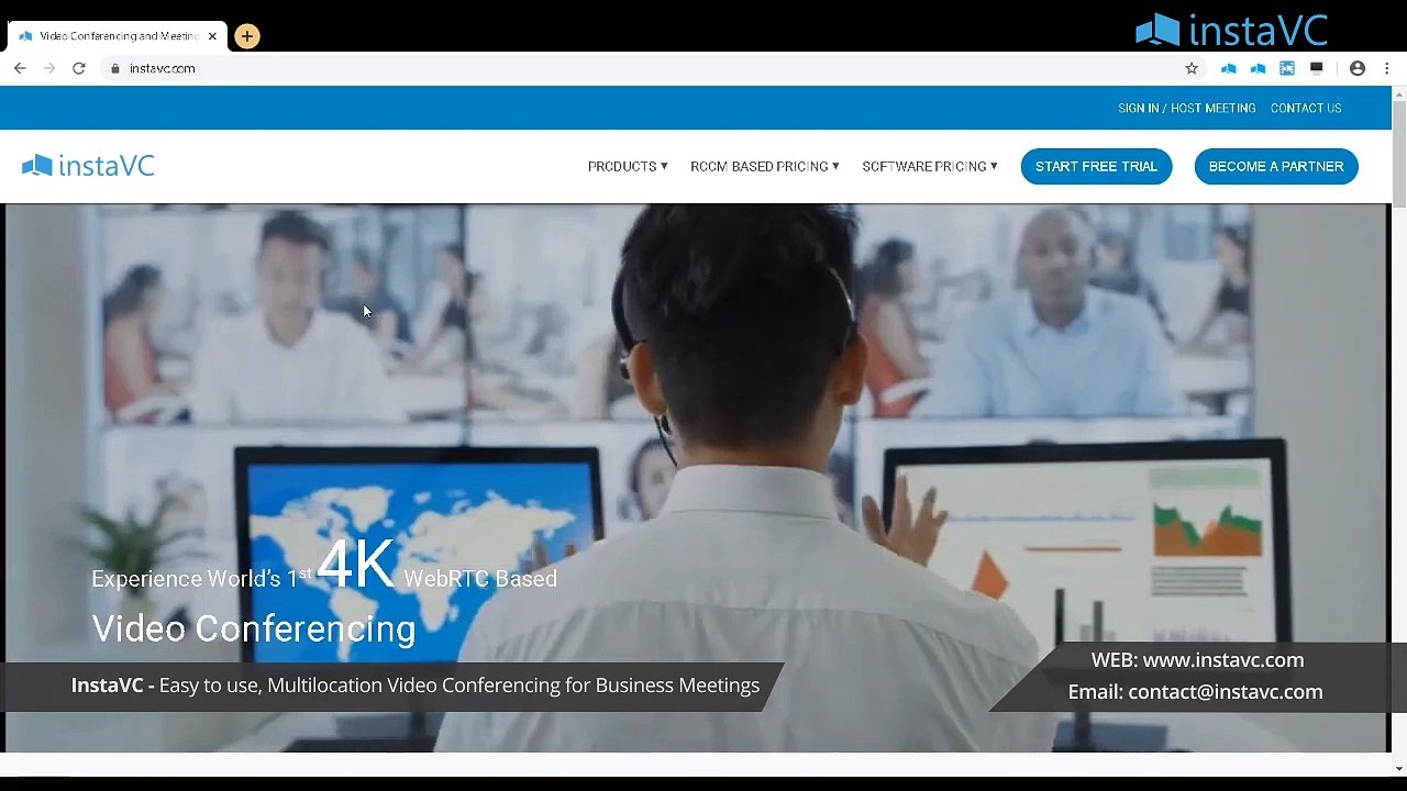 Video Conferencing with WebRTC - Easy to use, Browser based video conference - I