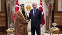 Erdoğan, katar başbakan yardımcısı ve dışişleri bakanı şeyh muhammed bin abdurrahman al...