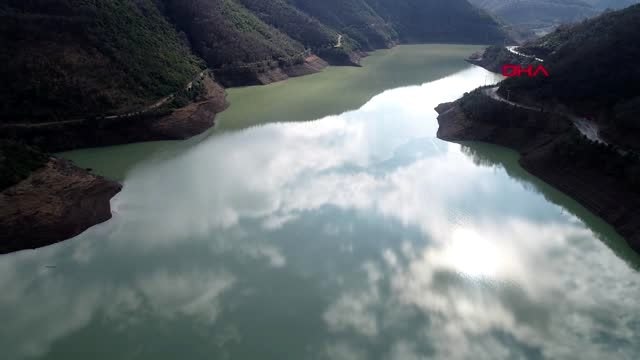 Kocaeli yuvacık barajı'nda su seviyesi yüzde 59'a ulaştı