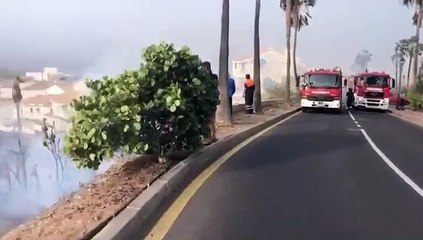 Incendio Arona