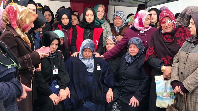 Şehit Uzman Çavuş Halil Demir’in evinde helallik alındı