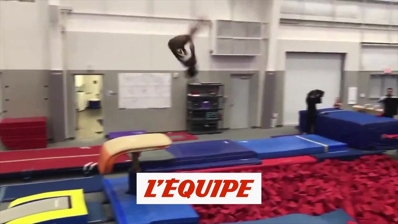 L'impressionnante figure de Simone Biles - Gymnastique - OMG