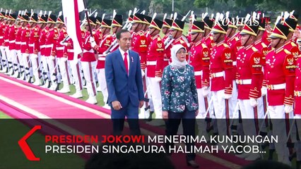Jokowi Memuji Presiden Singapura, Halimah Yacob