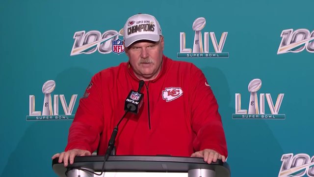 Andy Reid on Finally Winning Lombardi Trophy, -You get one, you wanna go get another- Dailymotion