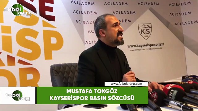Kayserispor Basın Sözücü Mustafa Tokgöz: İstifa söz konusu değil