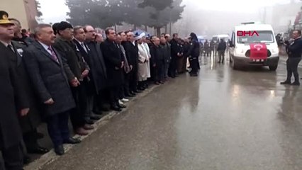 Mersin şehit uzman çavuş uğur katran son yolculuğuna uğurlandı