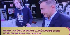 El progre Jorge Javier Vázquez hunde a Ábalos con un lamentable chiste del aterrizaje de emergencia en Barajas
