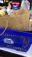 Kitty Comes Along on Shopping Trip