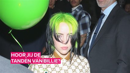 Billie Eilish werd geïnspireerd door haar tandarts