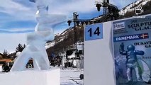 Valloire : reportage sur les sculptures sur glace