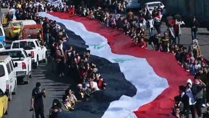 - Irak'ta hükümet karşıtı protestoların bilançosu: 536 ölü, 23 binden fazla yaralı