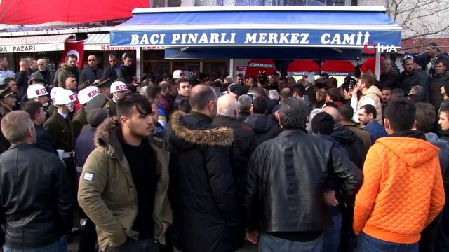 İdlib şehidi Uzman Çavuş Halil Demir son yolculuğuna uğurlandı