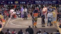 Hakuho vs Daieisho - Hatsu 2020, Makuuchi - Day 1