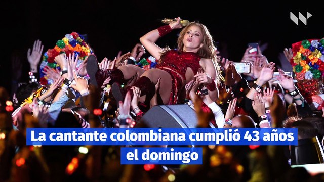 Shakira dice que el espectáculo de medio tiempo del Super Bowl fue el mejor regalo de cumpleaños