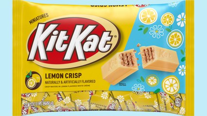 Kit Kat's New Lemon Crisp Flavor Is a Zesty, Fruity Treat