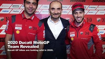2020 Ducati MotoGP Team Revealed