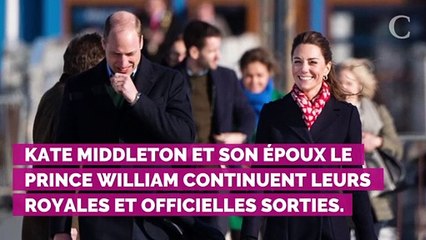 Kate Middleton fait un clin d'oeil à la Saint-Valentin pour une sortie avec William
