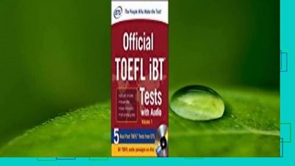 Full version  Official TOEFL Ibt Tests with Audio Complete