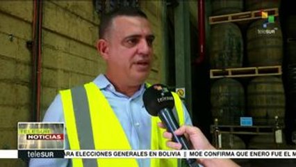Cuba: producción de la fábrica de ron San José avanza pese al bloqueo