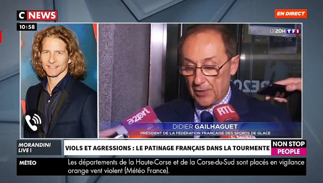 EXCLU -  Gwendal Peizerat répond sèchement à Brian Joubert qui défend le patron de la Fédération de patinage: "Il a vraiment la mémoire courte!"