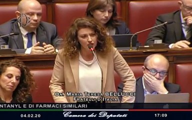 Bellucci sulla prevenzione ed il contrasto alla diffusione dell'utilizzo del fentanyl (04.02.20)