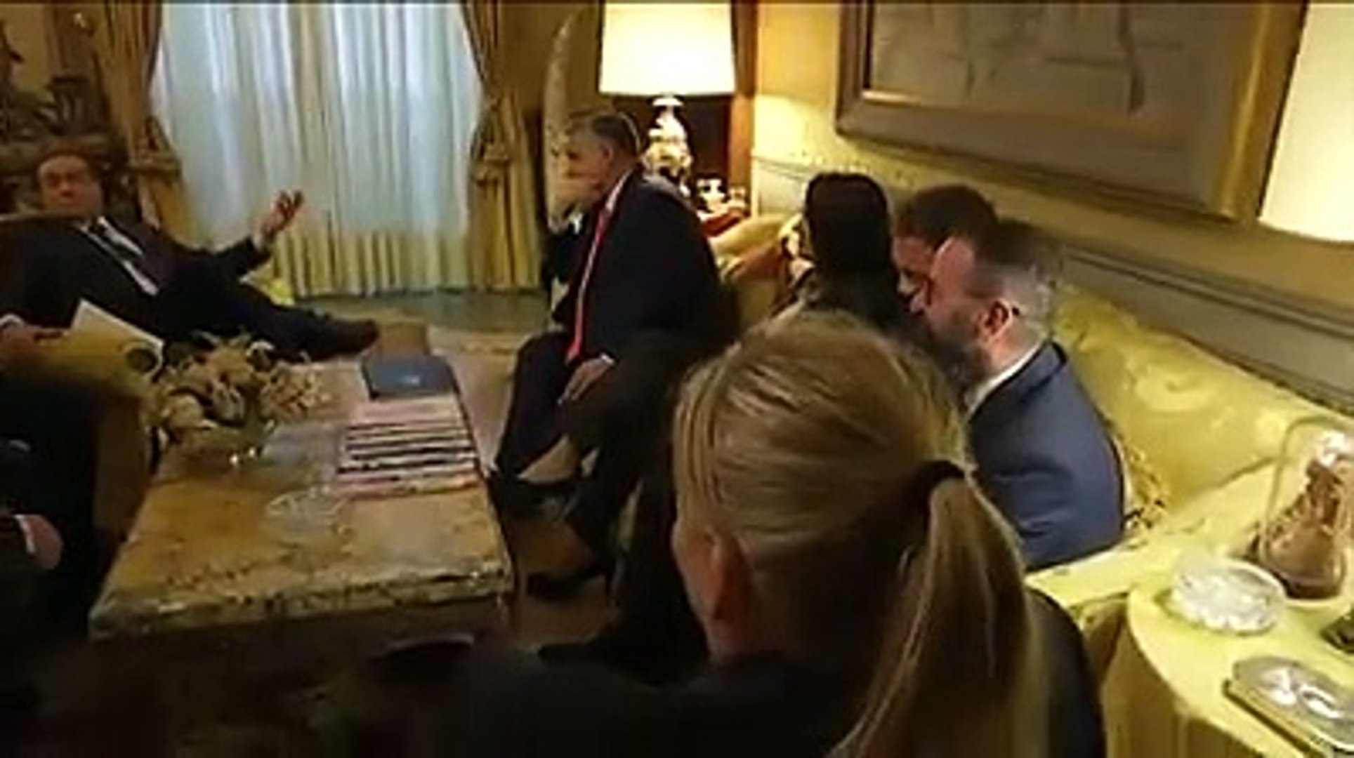 ⁣Berlusconi incontra il primo ministro ungherese Orbán Viktor, leader di Fidesz. (04.02.20)