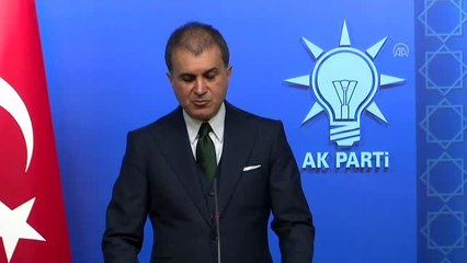 Ömer Çelik: "FETÖ ile ilgili şunu, bunu suçlamak, belli kesimler ve adreslerin altını çizmek bu...