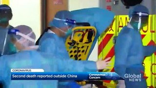 Coronavirus outbreak- Hong Kong reports 1st death amid hospital strike