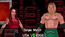 WWF No Mercy 2.0 Mod Matches Lita vs Edge