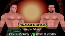 WWF No Mercy 2.0 Mod Matches Ken Shamrock vs Steve Blackman