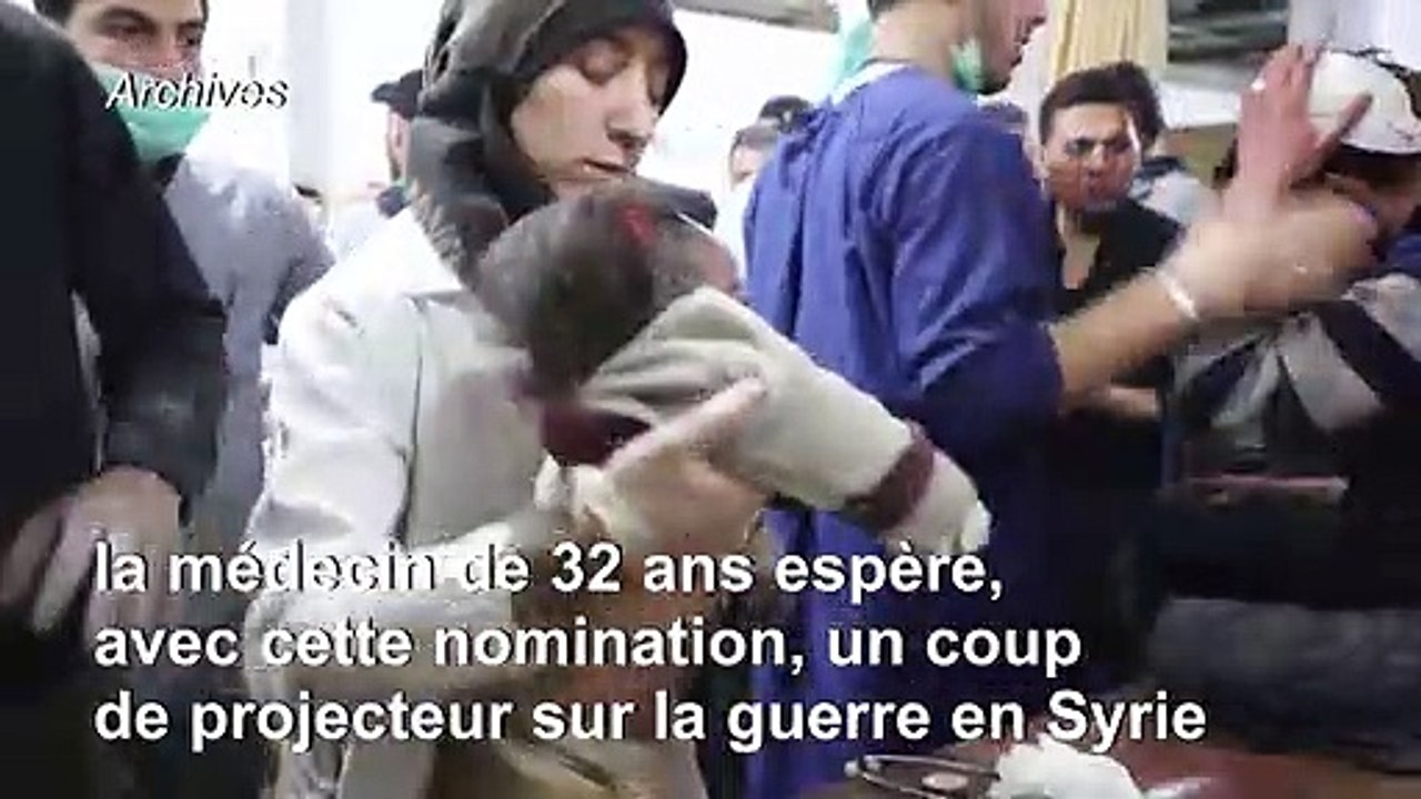 La Syrienne Amani Ballour, d'un hôpital de guerre aux lumières d'Hollywood