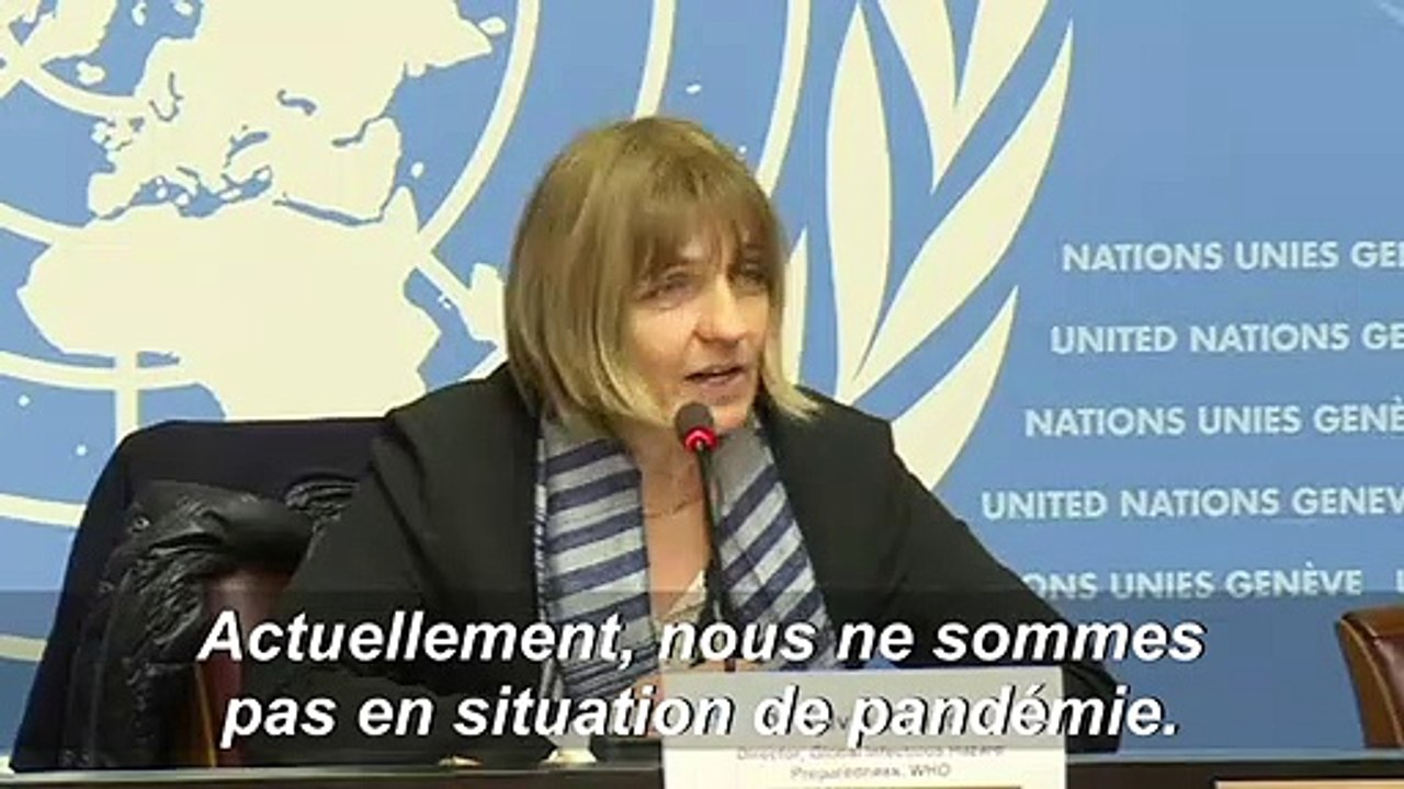 Nouveau coronavirus : pas encore une "pandémie" selon l'OMS
