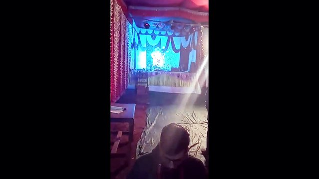 Indian Village Boys Playing Musical Instruments