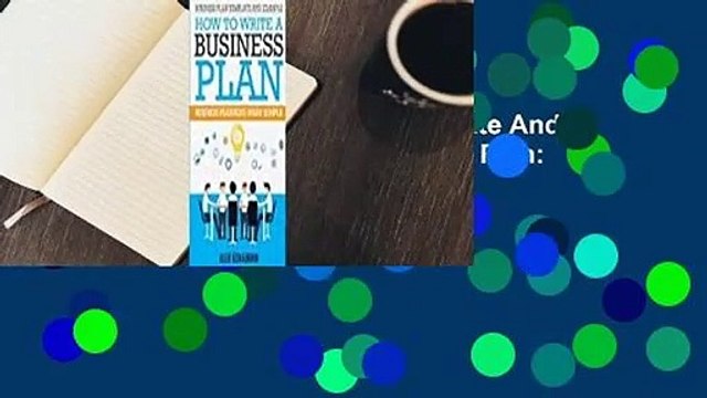 Full version Business Plan Template And Example: How To Write A Business Plan: Business Planning