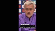 I don't make mistakes when I play Playstation - Mourinho on VAR mistakes