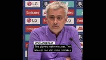 I don't make mistakes when I play Playstation - Mourinho on VAR mistakes