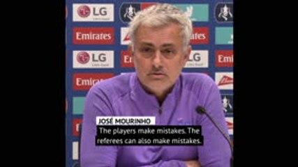 I don't make mistakes when I play Playstation - Mourinho on VAR mistakes