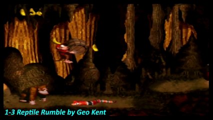 Donkey Kong Country  Part 1-3  Reptile  Rumble