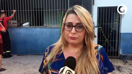 Creche pega fogo em Castelo