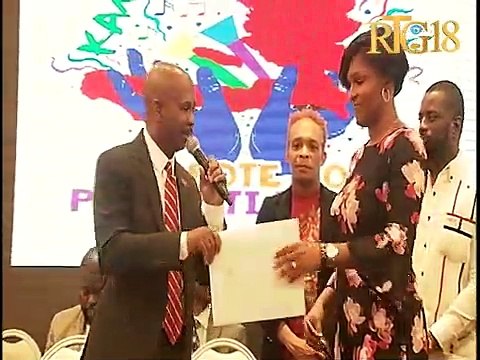 Jean Michel Lapin, Premye Minis a.i prezante komite kanaval nasyonal la.