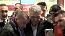 Trabzonspor-Büyükşehir Belediye Erzurumspor maçının ardından - Trabzonspor Kulübü Başkanı Ağaoğlu