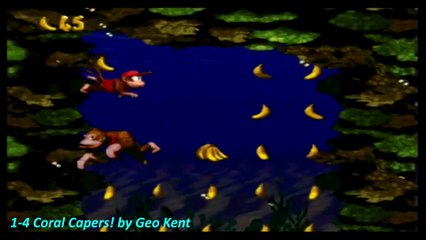 Donkey Kong Country Part 1-4  Coral  Capers!